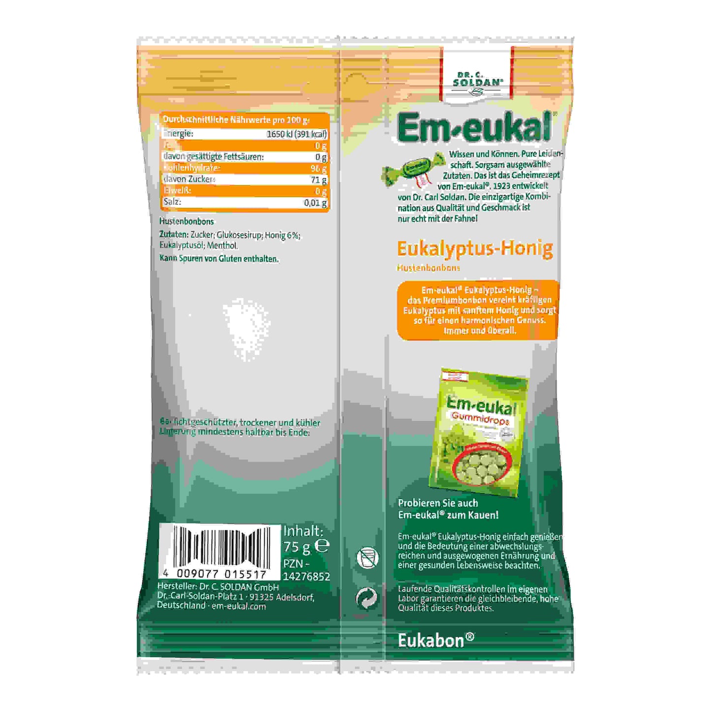 Em-eukal Eukalyptus-Honig zh. 75 g