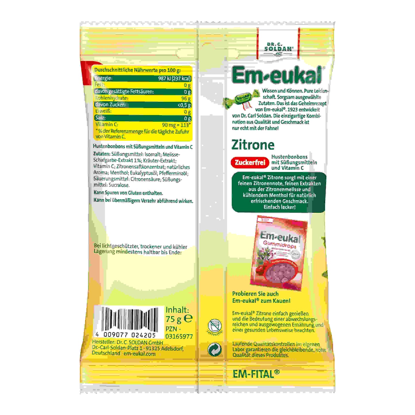 Em-eukal Zitrone zfr. 75 g