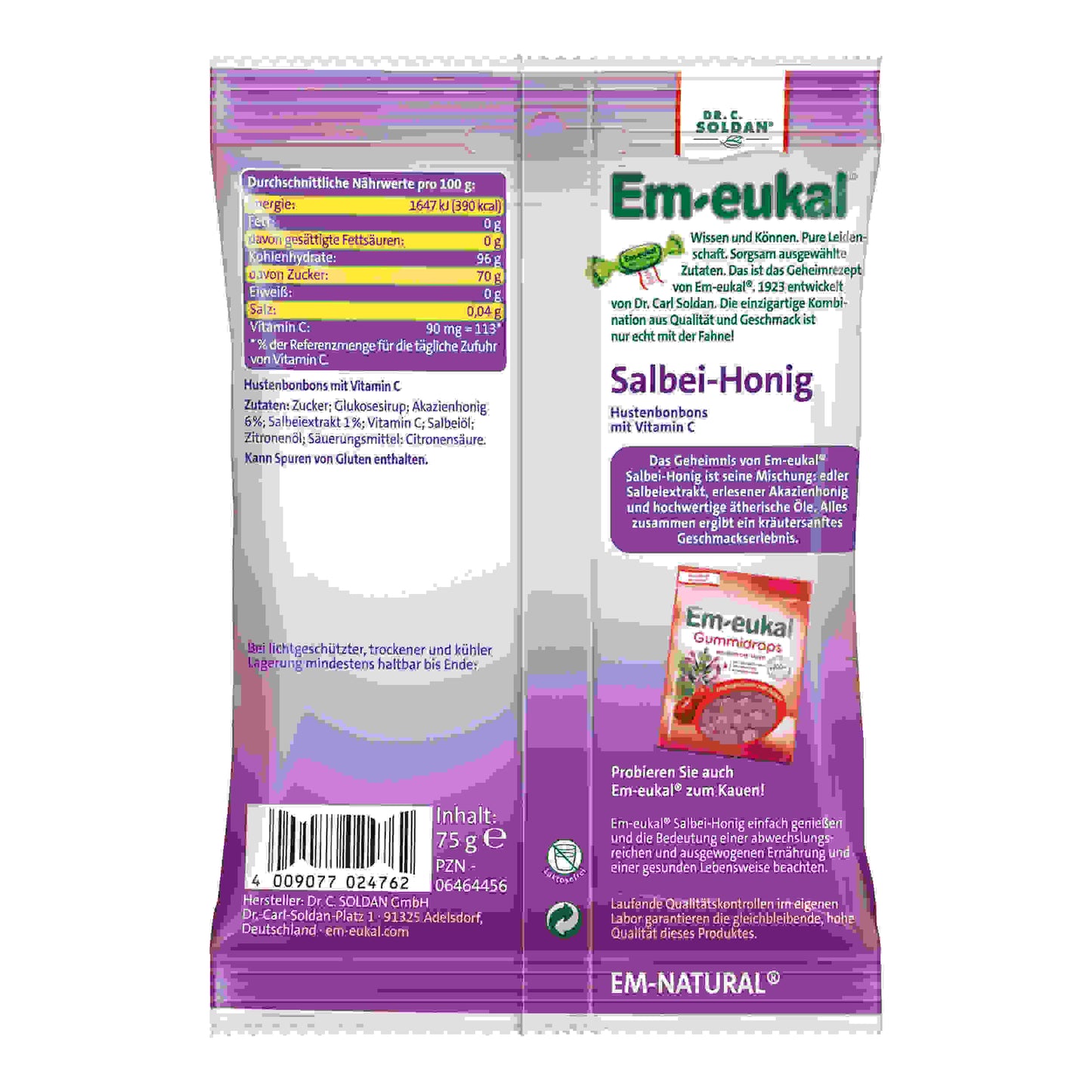 Em-eukal Salbei-Honig zh. 75 g