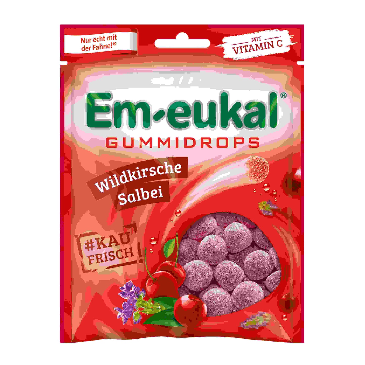 Em-eukal Gummidrops Wildkirsche-Salbei zh. 90g