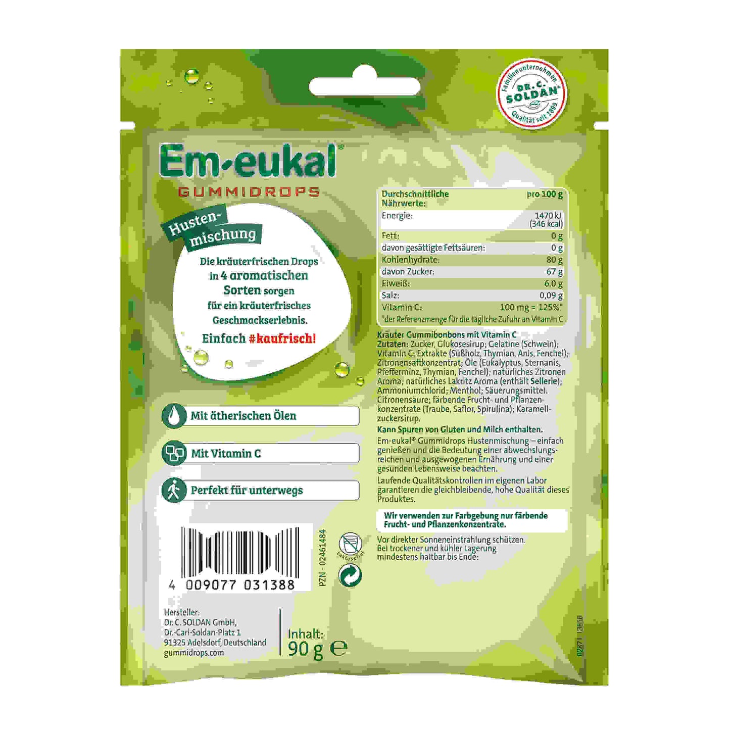 Em-eukal Gummidrops Hustenmischung zh. 90g