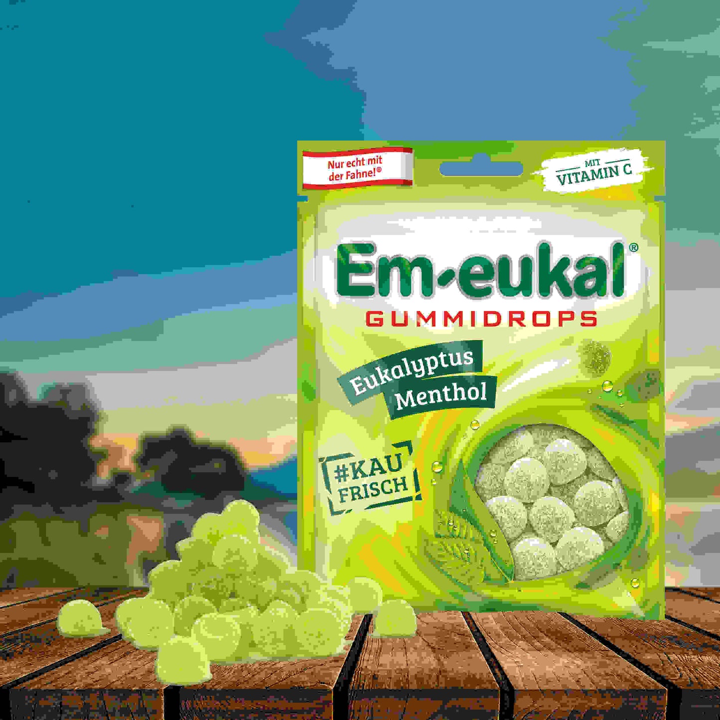 Em-eukal Gummidrops Eukalyptus Menthol zh. 90g