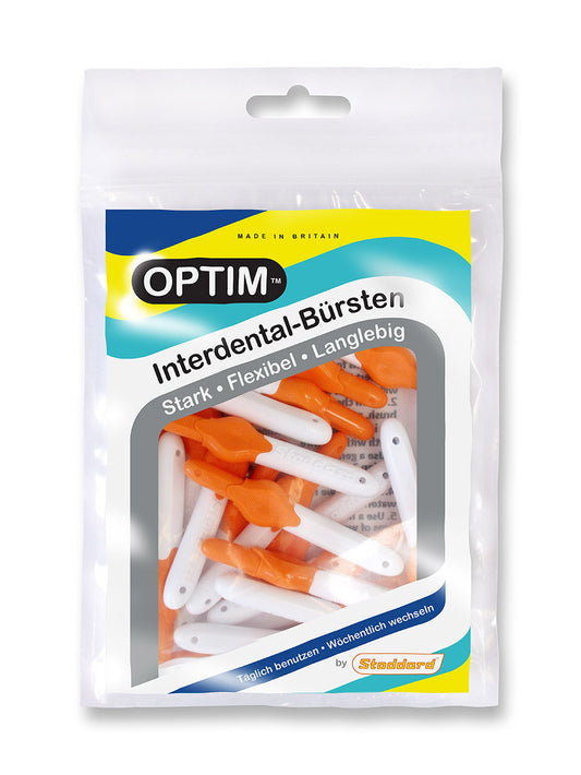 OPTIM Interdentalbürste 16 er pack orange - ISO 1