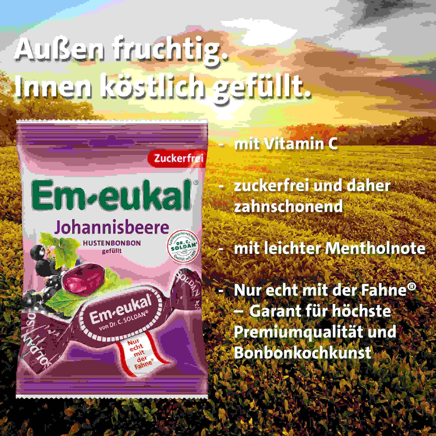 Em-eukal Johannisbeere gefüllt zfr. 75 g