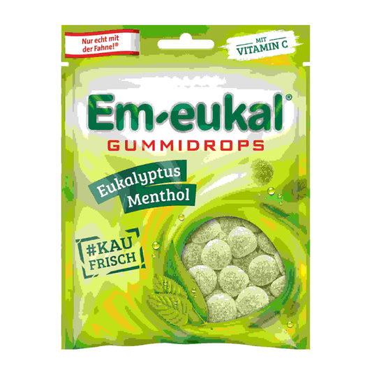 Em-eukal Gummidrops Eukalyptus Menthol zh. 90g